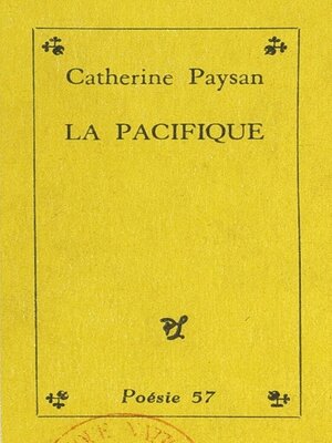 cover image of La pacifique